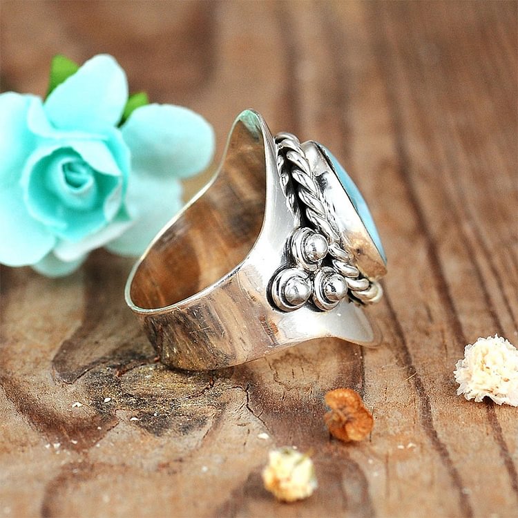 The Larimar Boho for Women Ring