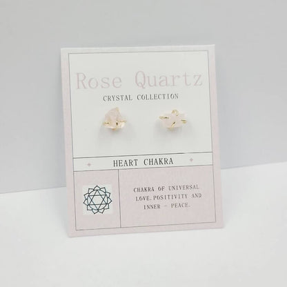 12th Birthday Rough Stone Earrings