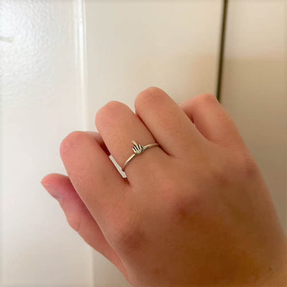 Funny Middle Finger Ring