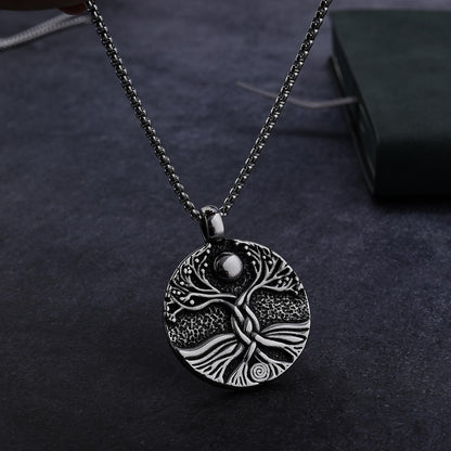 Personality Tree of Life Stainless Steel Pendant