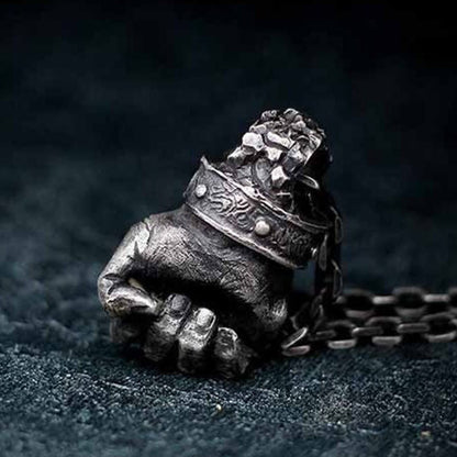 Fist Power Gothic Necklace