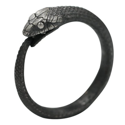 Punk Dark Ouroboros Pagan Ring