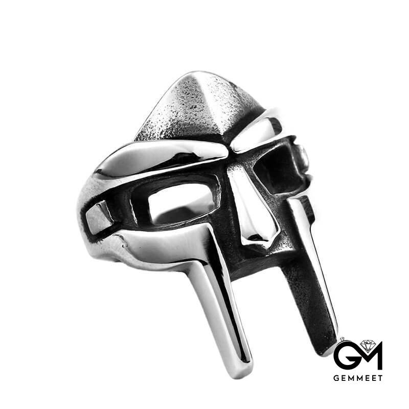 Vintage Personality Mask Titanium Steel Ring