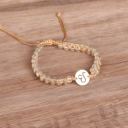 Twelve Constellations Woven Bracelet