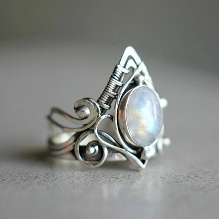 Vintage Moonstone Ring