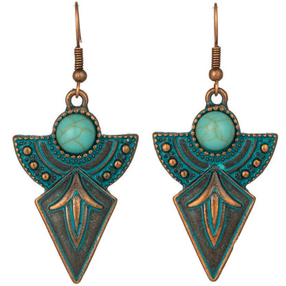 Vintage Turquoise Bohemian Earrings