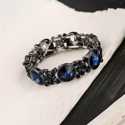 Women's Dramatic Rhinestone Stretchy Bracelet