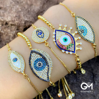 ”Ward off evil“ - Evil Eye Guardian Necklace