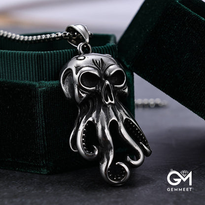 Stainless Steel Pendant in Octopus Shape