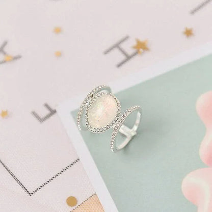 Irregular Moonstone Ring