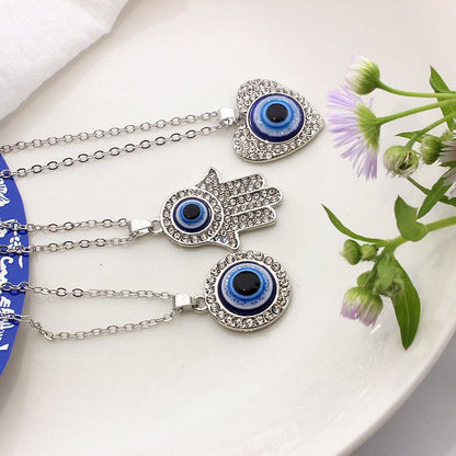 "To Guard And Protect" Evil Eye Necklace