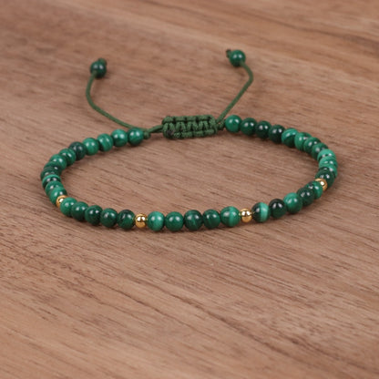 Malachite Woven Bracelet