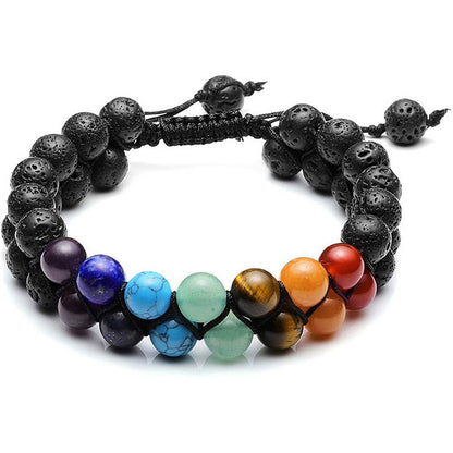 Colorful Orgone Chakra Healing Bracelet