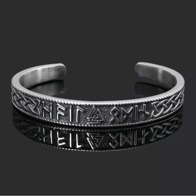 Men's Vintage Norse Valknut Viking Bracelet