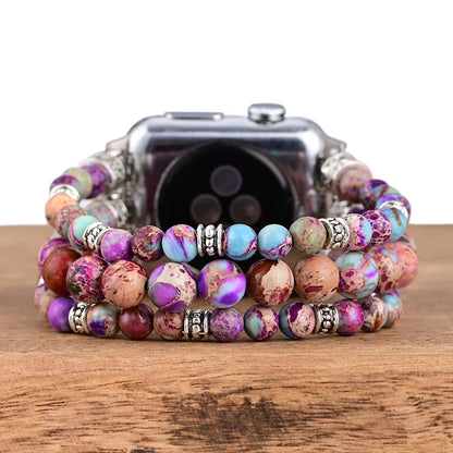 Colored Emperor Stone Watch Straps Bracelet