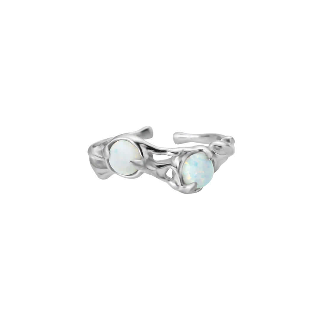 Natural Opal Irregular Ring