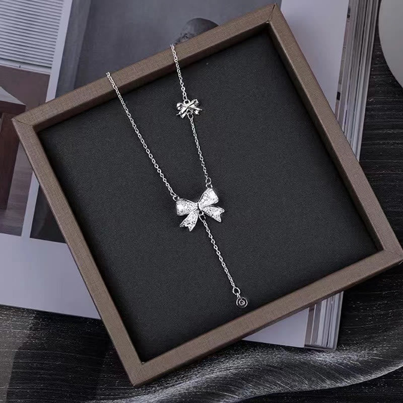 Elegant s925 Silver Butterfly Necklace