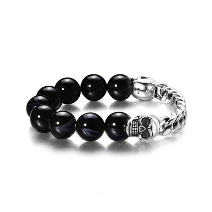 Sterling Silver Skull Bracelets