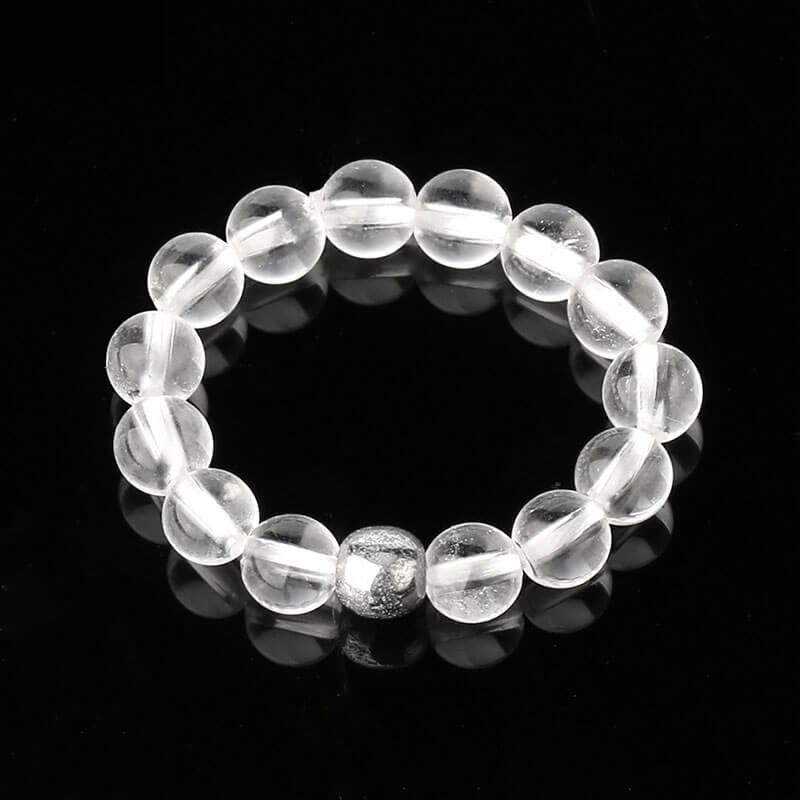 Color Stones Elastic Adjustment Bead Ring