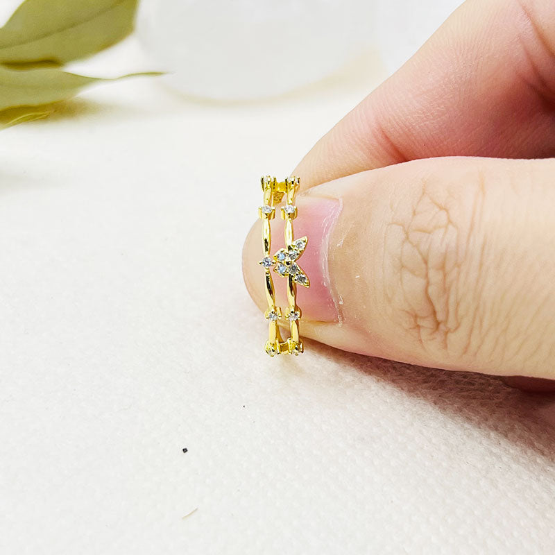 S925 Delicate Cute Butterfly Ring