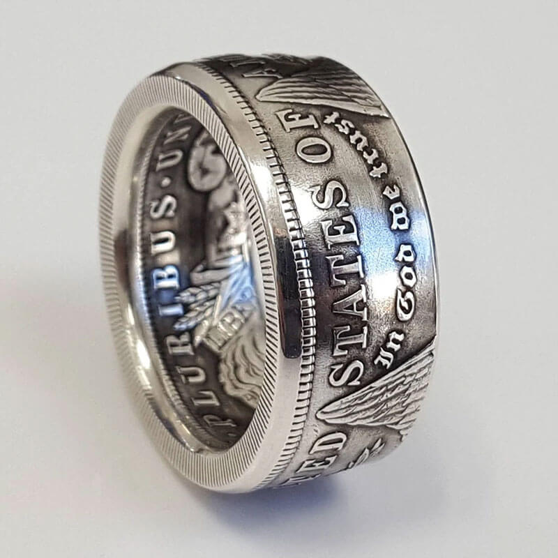 “1921" Creative Eagle Wings Ring