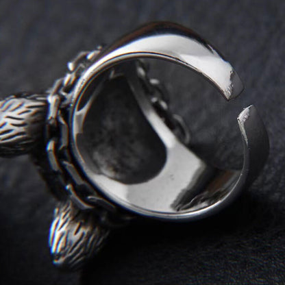 Vintage Cute Dog Cute Hutch Male Fashion Ring