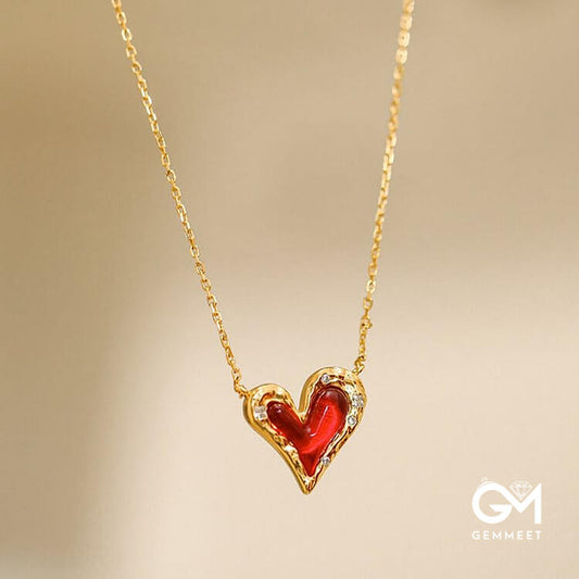 "Preference"-Creative Irregular Heart Necklace