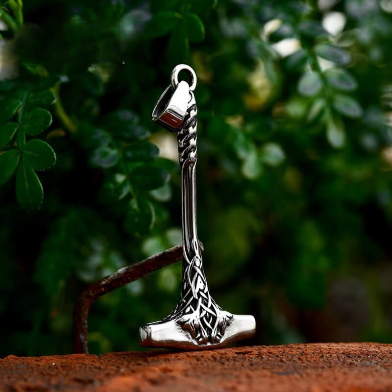 Film Perimeter Stainless Steel Fieno Hammer Pendant