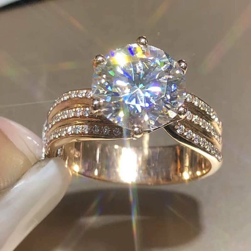 3 Carat Super Big Stone Sparkling Ring