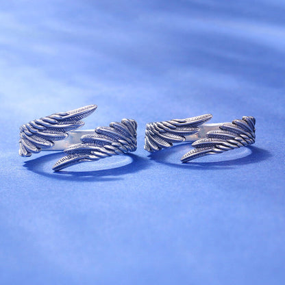 Angel Wings Adjustable Ring