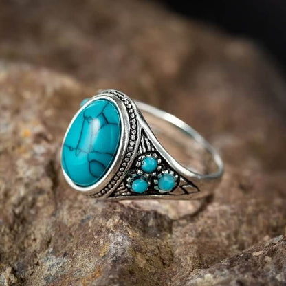 Retro Turquoise Ring