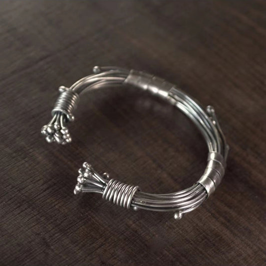 Vintage Hand-Woven Bracelet