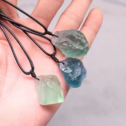 Blue Aventurine Natural Gemstone Necklace