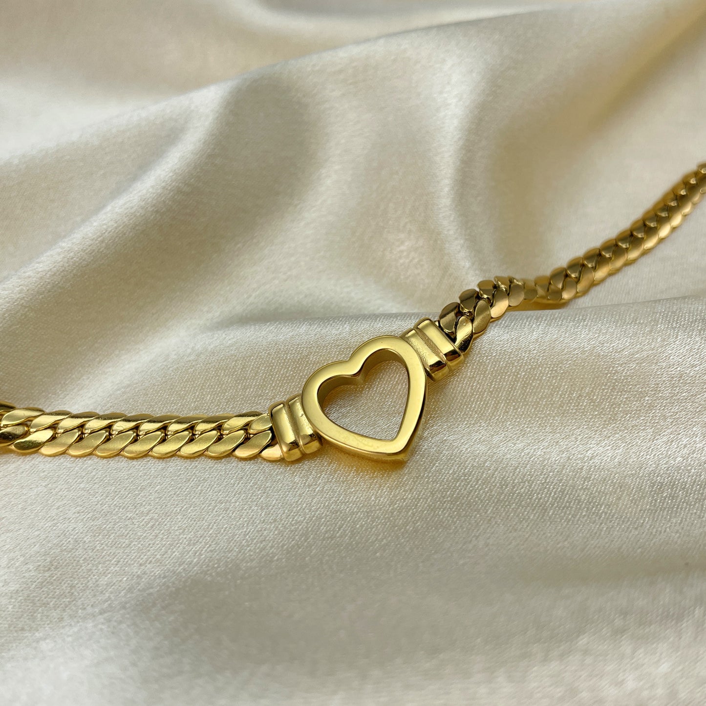 Snake Bone Chain Love Necklace