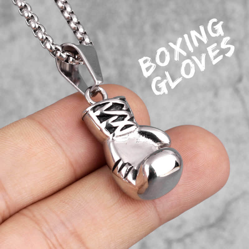 Be Brave - Boxing Gloves Necklace