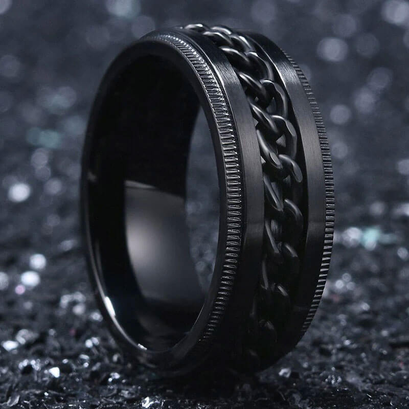 Viking Style Alloy Ring