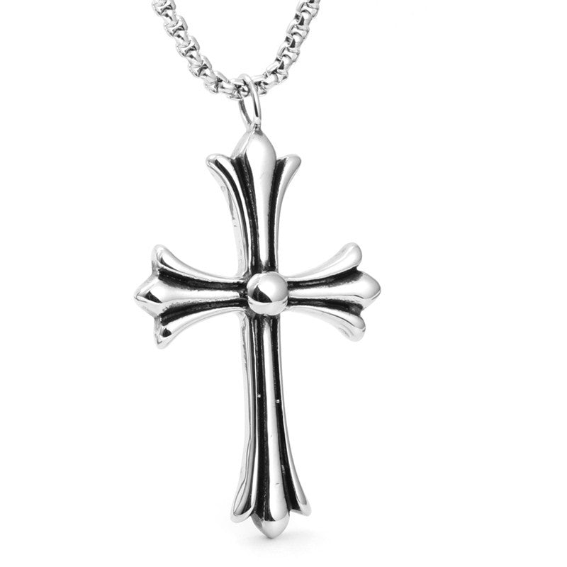 Hip Hop Retro Cross Pendant