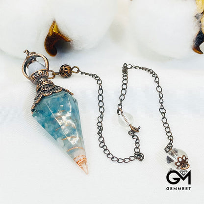 Delicacy Aquamarine Calm And Peace Pendant