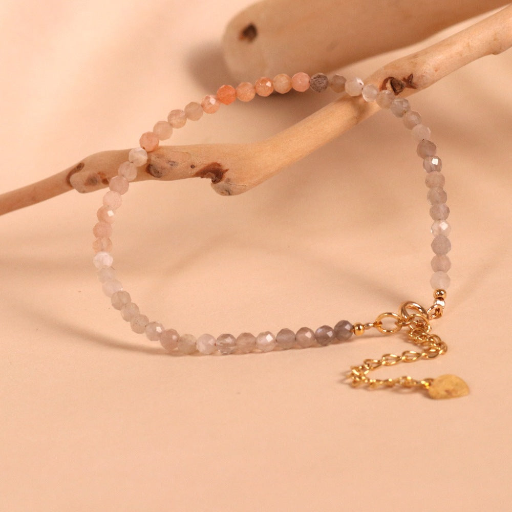 Mixed Gradient Color Sunstone Bracelet