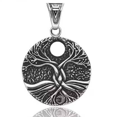 Personality Tree of Life Stainless Steel Pendant