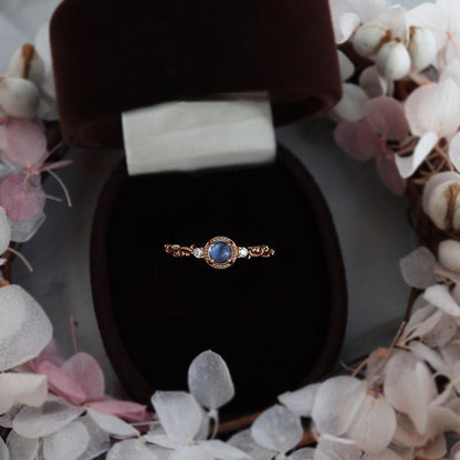 Moonlight Starlight Moonstone Ring