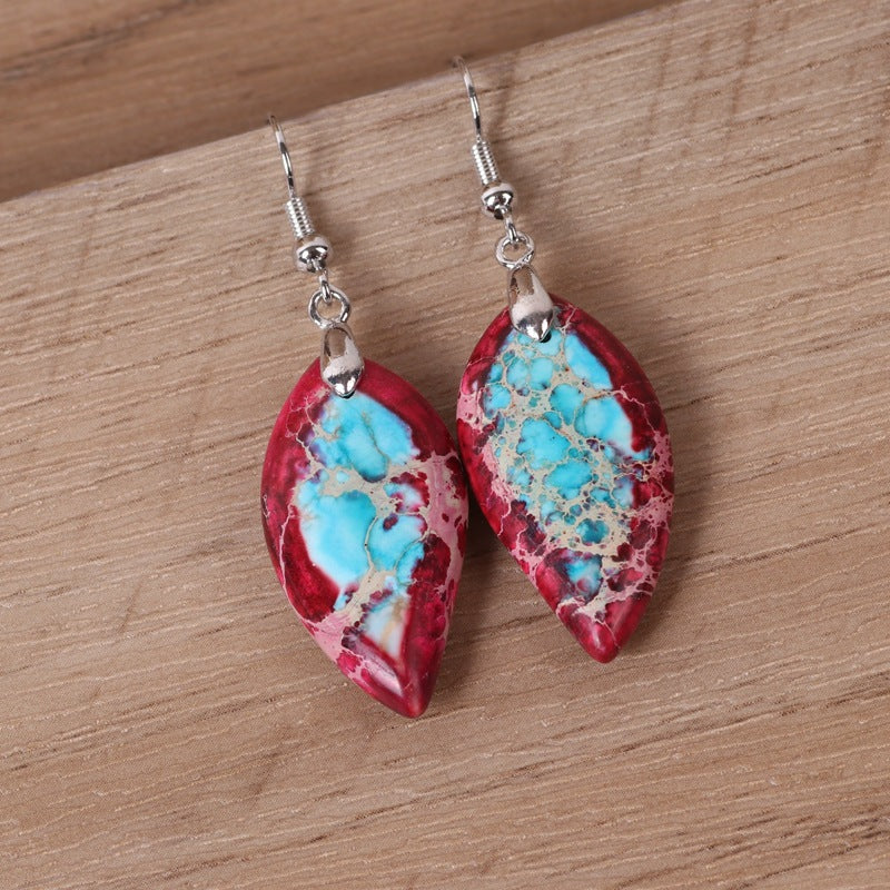 Imperial Stone Pendants Are Popular Earrings