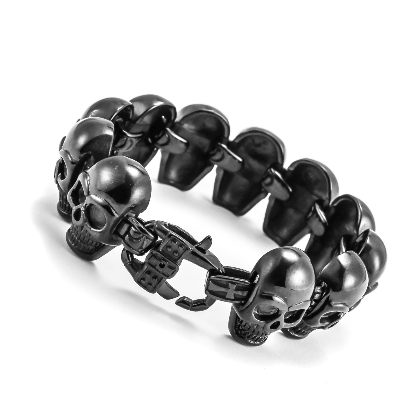 Punk Men's Skull Bracelet