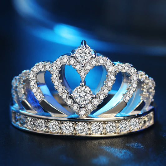 Straighten Your Crown Adjustable Crown Ring