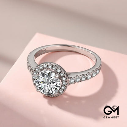 S925 Silver Simple Fashion Wedding Ring