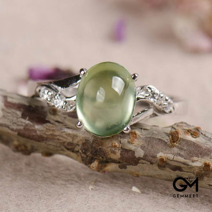 "Ring of Compassion" - Crystal Clear Peridot Ring