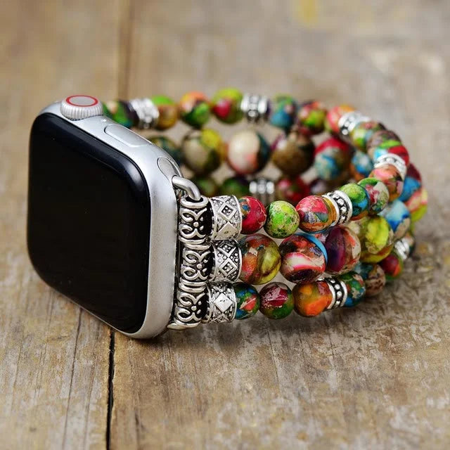 Colored Emperor Stone Watch Straps Bracelet