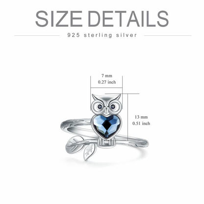 Women's Creative Wisdom Owl Ring