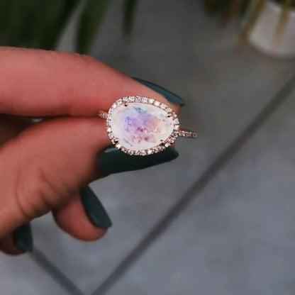 Vintage Moonstone Magic Ring