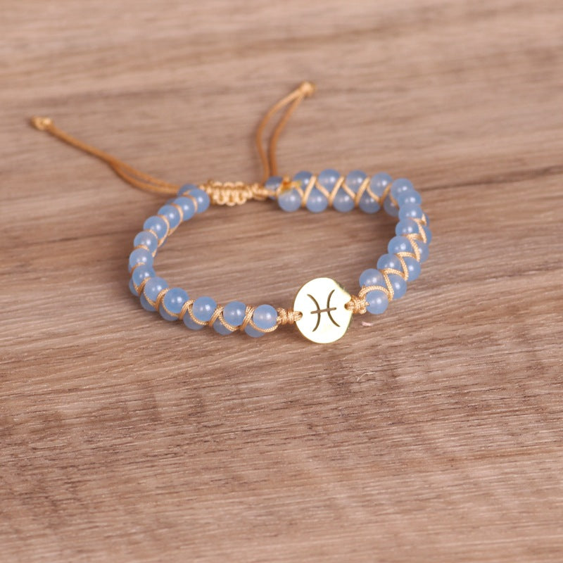 Twelve Constellations Woven Bracelet